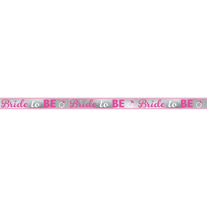 Bride To Be Foil Banner 25ft