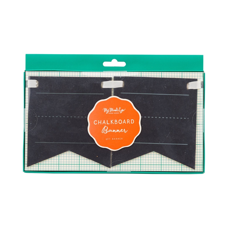 Chalkboard Writable Paper Banner