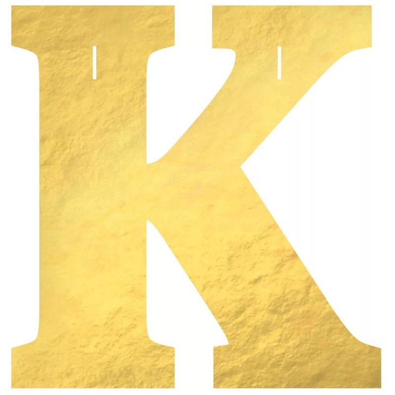 Create Your Own Banner- Letter K