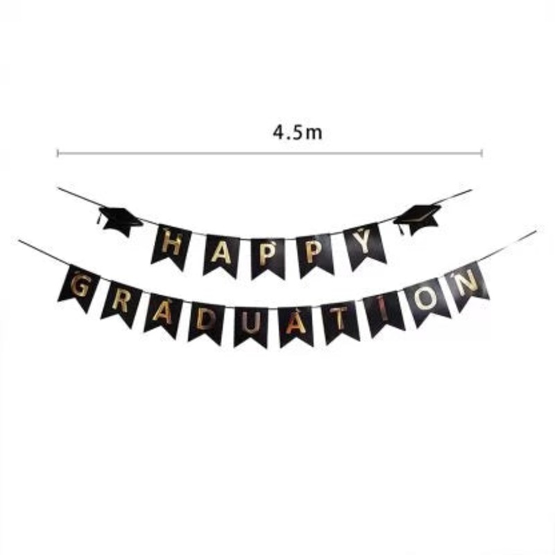 HAPPY GRADUATION Bunting 4.5m