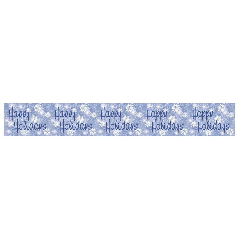 Happy Holidays Banner Roll 50ft
