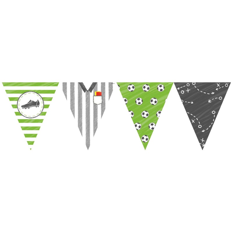 Kicker Party Paper Flag Banner