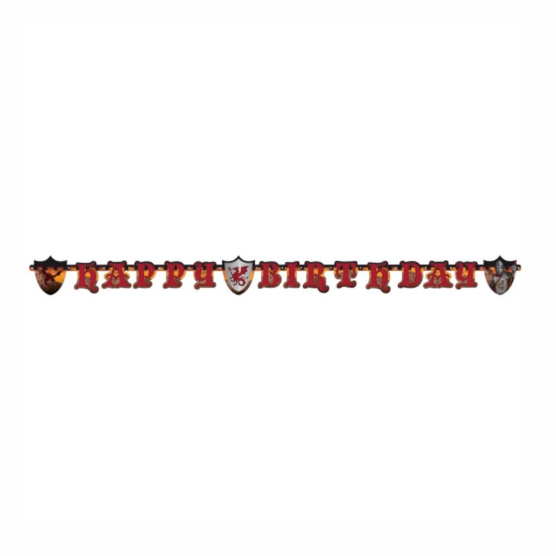 Knights Letter Banner