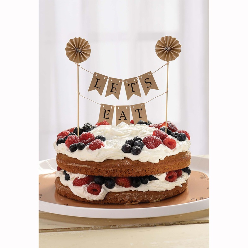 Lets Eat Kraft Table Banner Pick