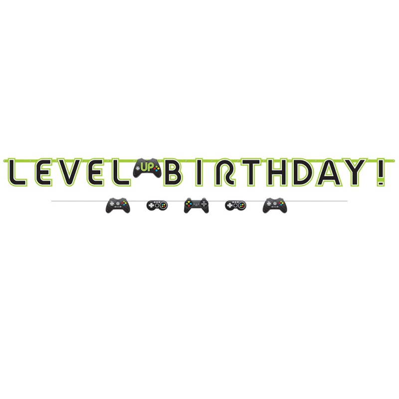 Level Up Banner Kit  Paper 2pcs