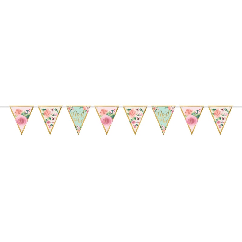 Mint To Be Pennant Banner