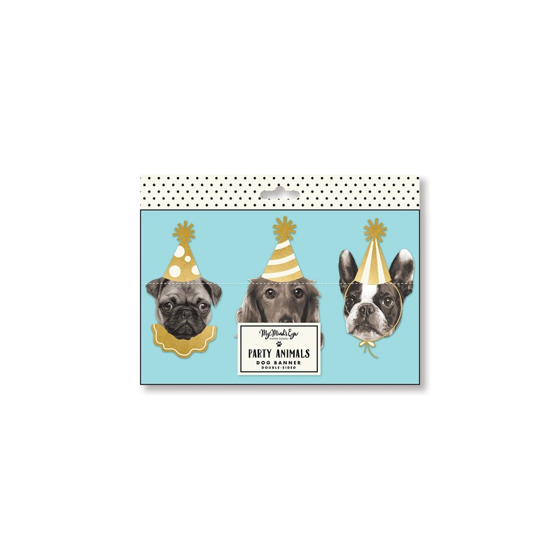 Party Animals Dog Banner