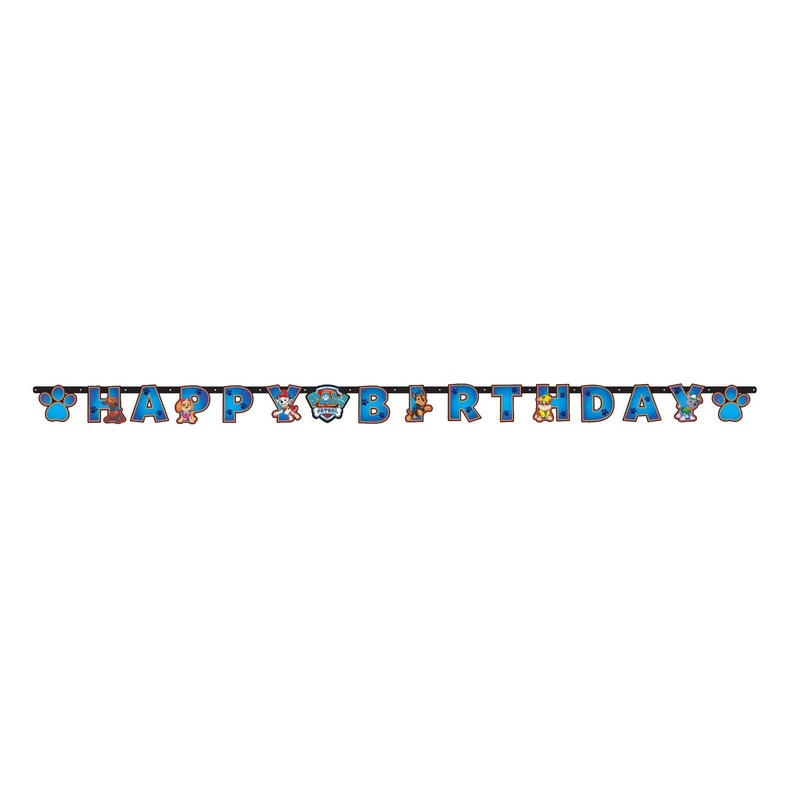 Paw Patrol Paper Letter Banner