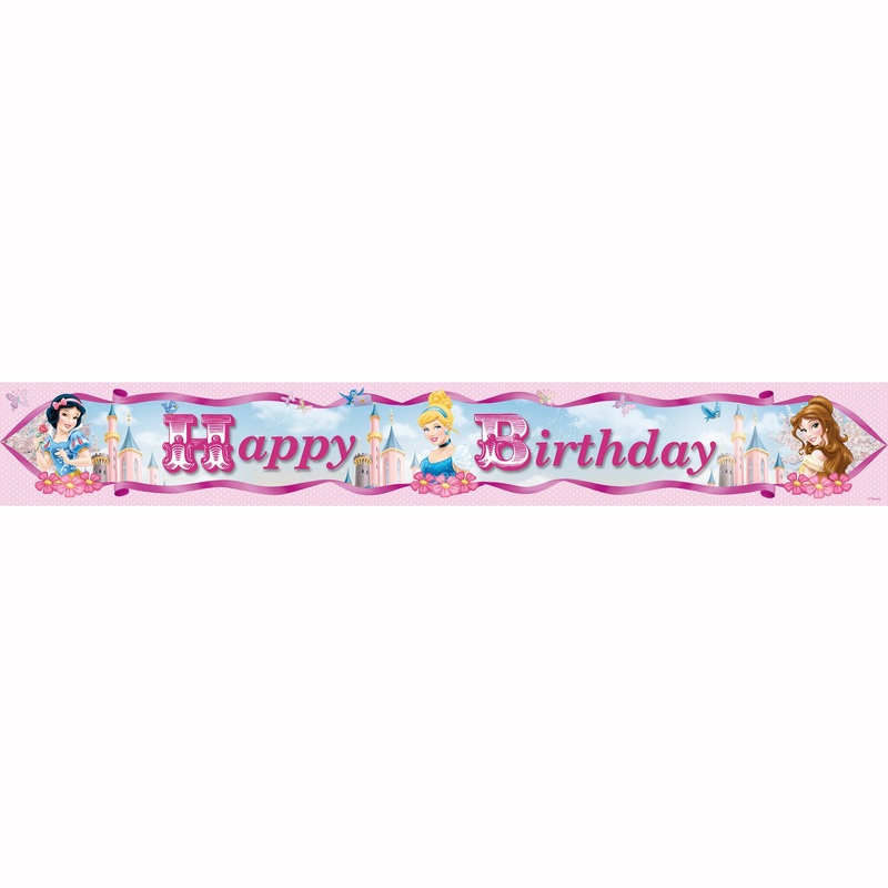 Princess Sparkle Foil Banner