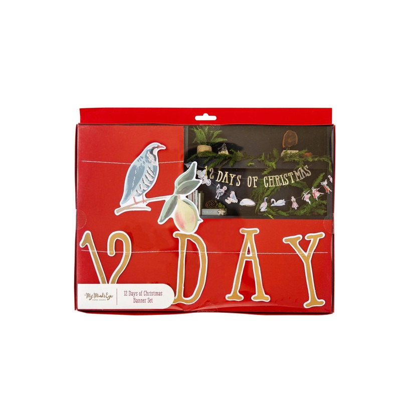 12 Days Of Christmas Banner Set
