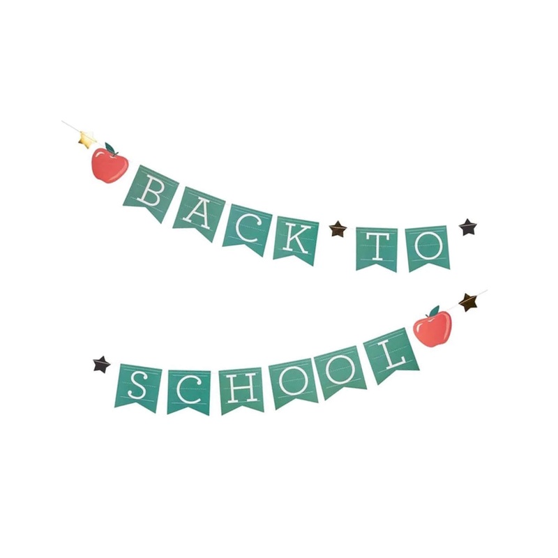 Back To School Apple Banner