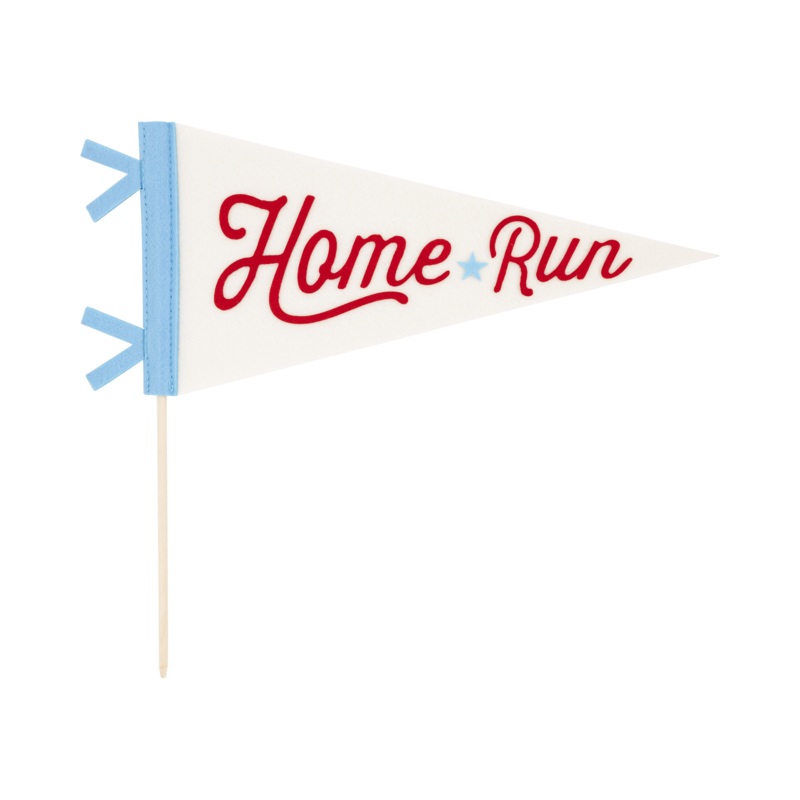 Baseball Felt Pennant Banner