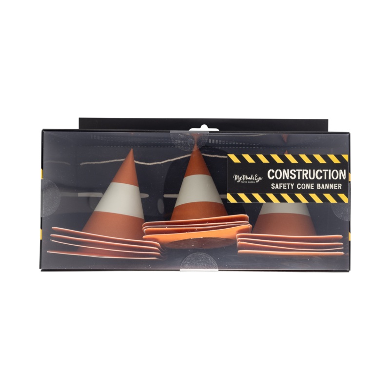 Construction Cone Banner