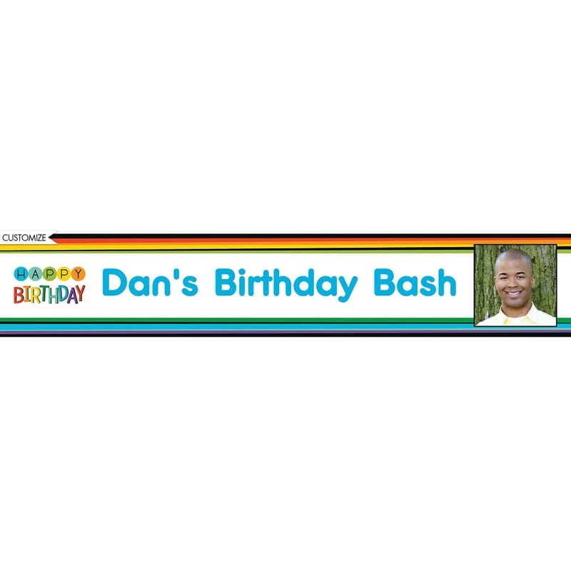 Custom Birthday Banner