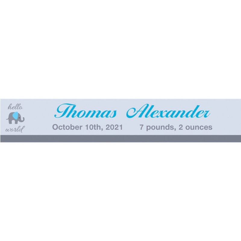 Custom Hello World Boy Banner