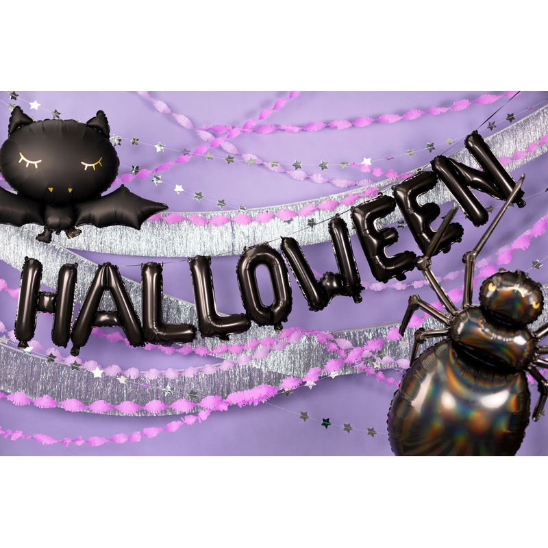 Foil Balloon Halloween Banner