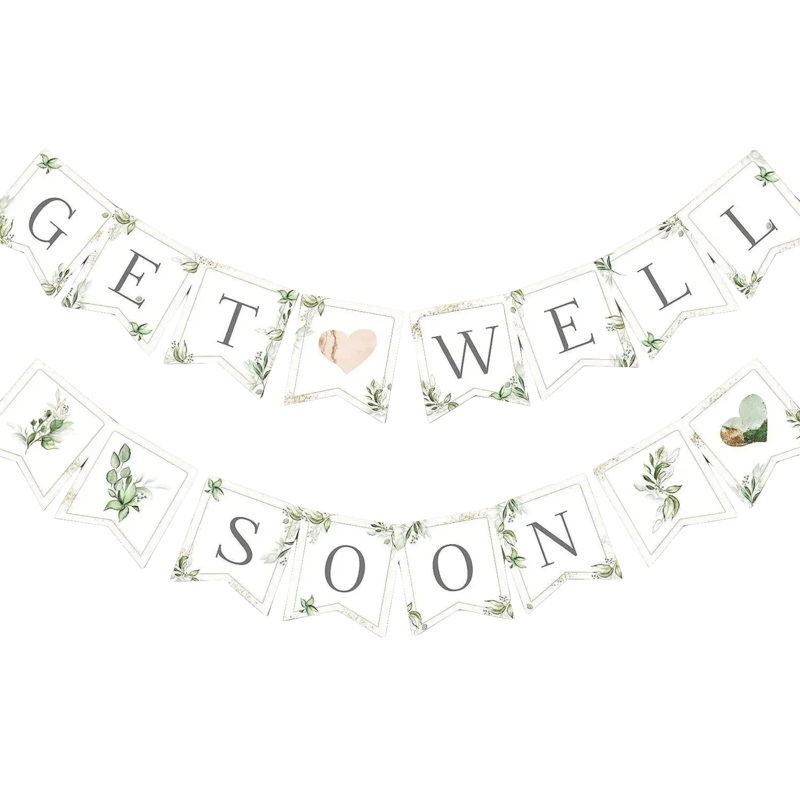 Get Well Soon Banner Bunting