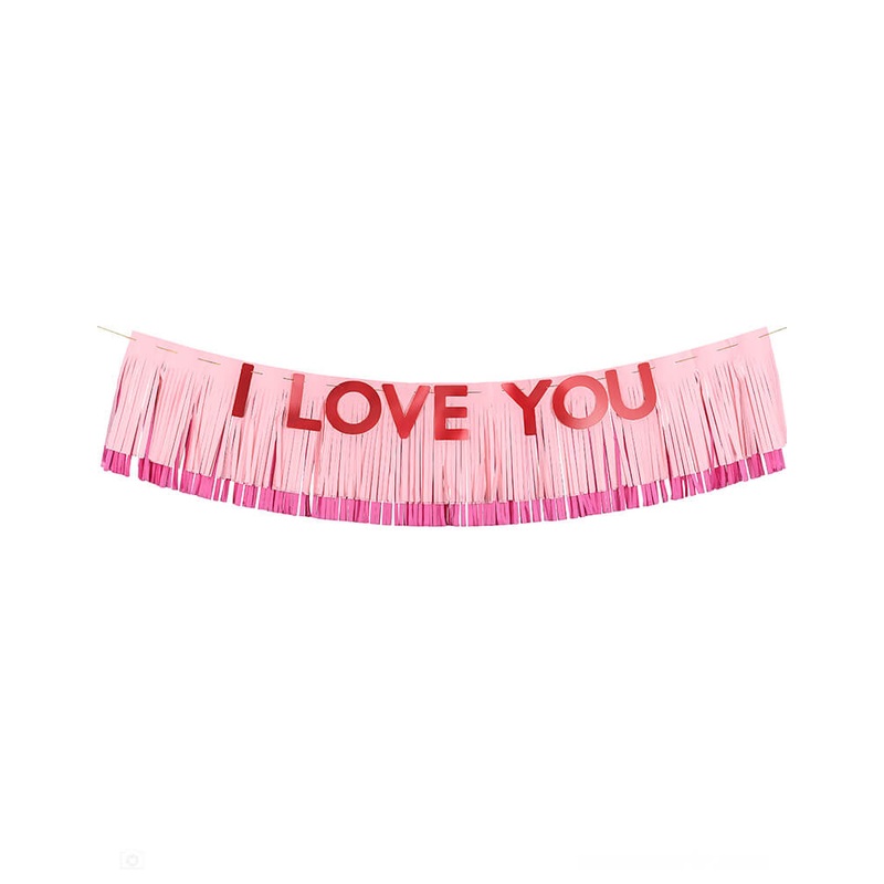 I Love You Banner Set