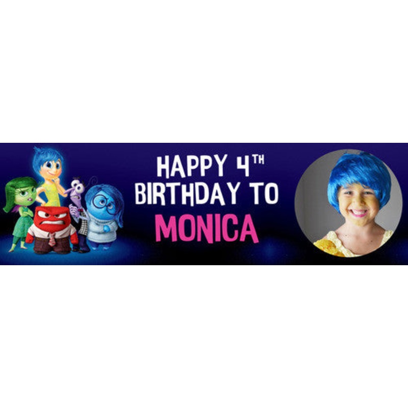 Inside Out Birthday Banner