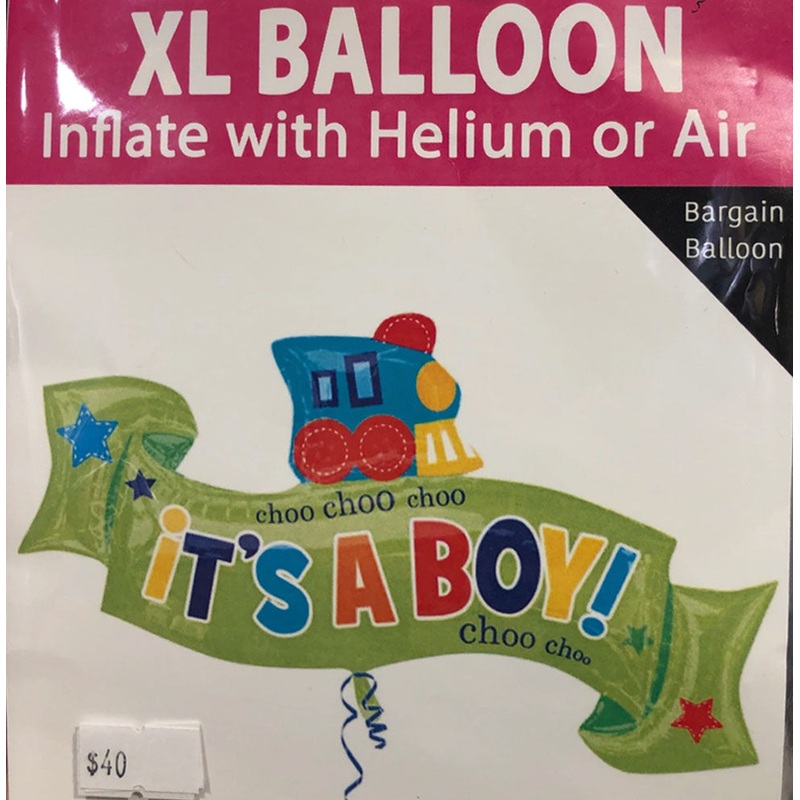 Its A Boy Banner Balloon