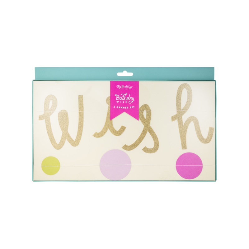 Make A Wish Banner Set