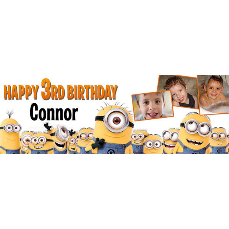 Minions Celebration Banner