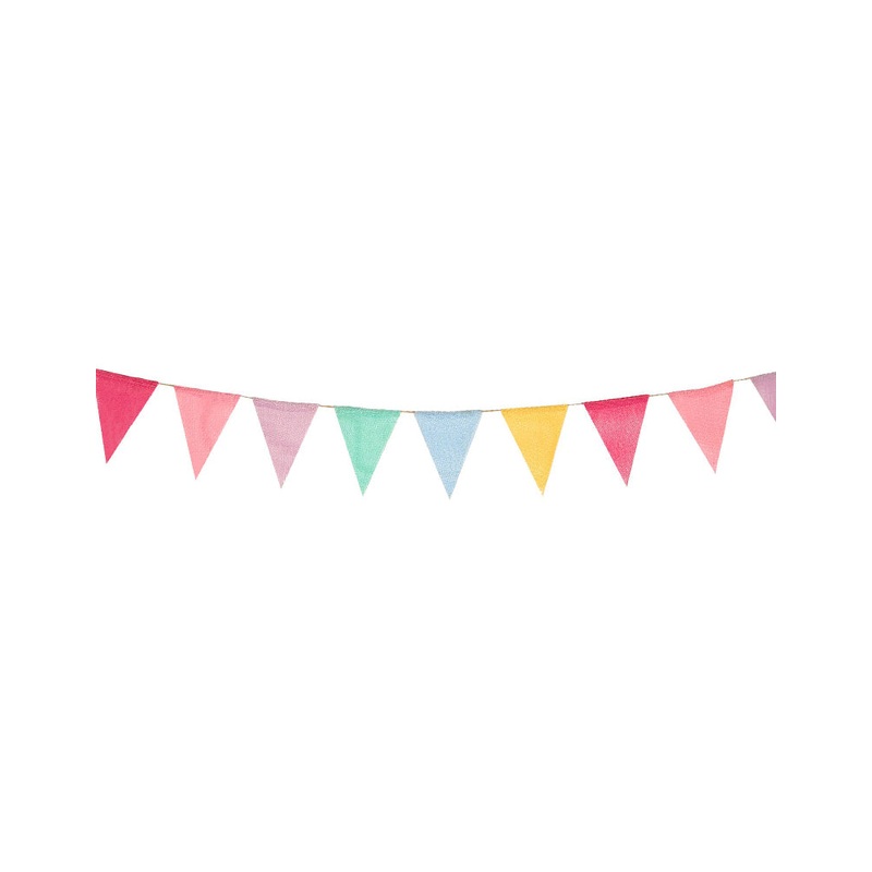 Multicolor Bunting Banner
