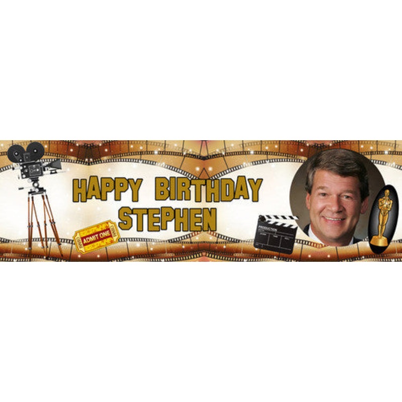 Super Star Birthday Banner