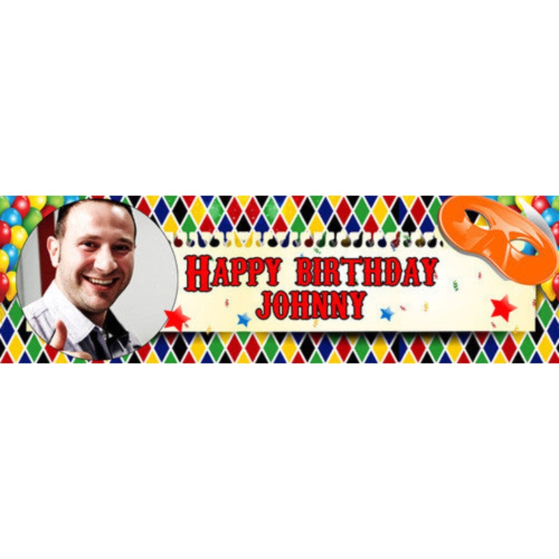Carnival Harlequin Banner
