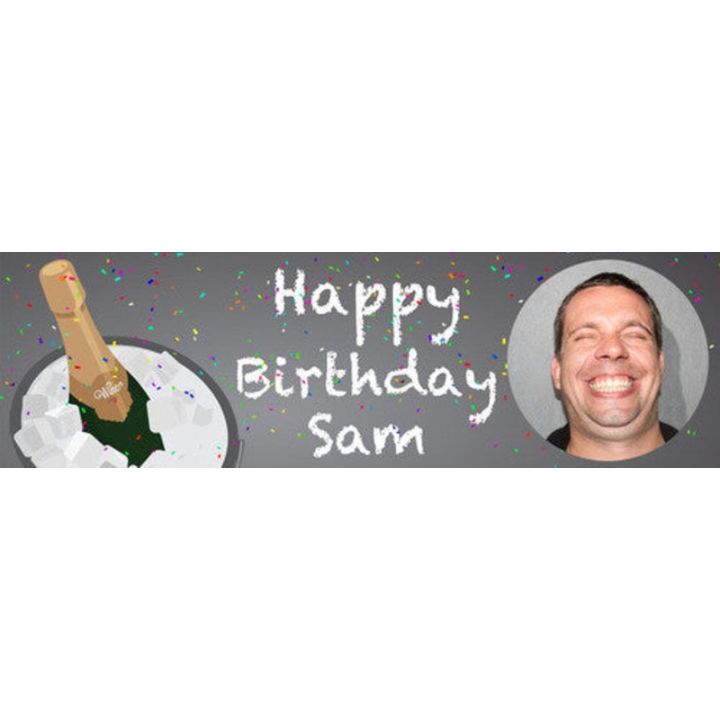 Champion Birthday Banner
