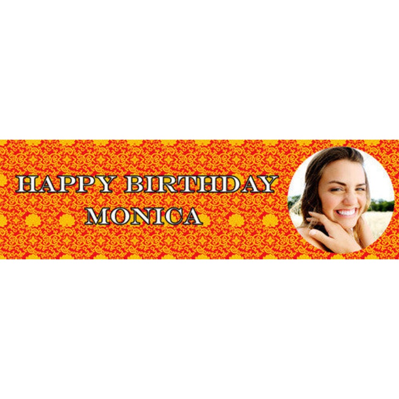 Chinese Style Birthday Banner