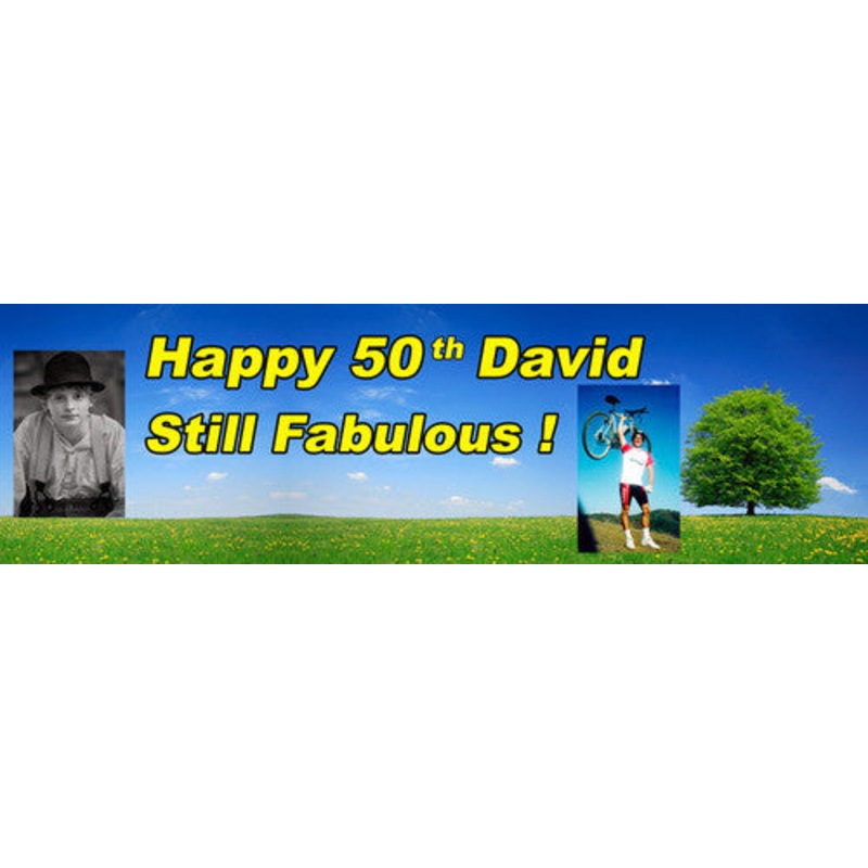 Fabulous Birthday Banner