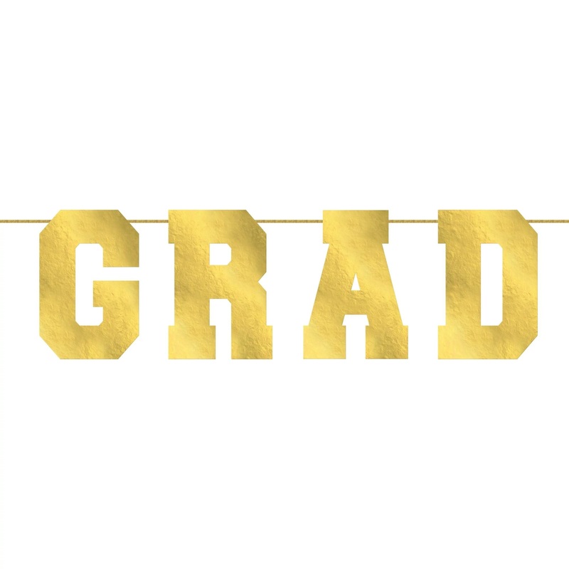 Graduation Ribbon Letter Banner