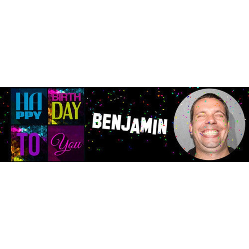Happy Birthday To You Banner