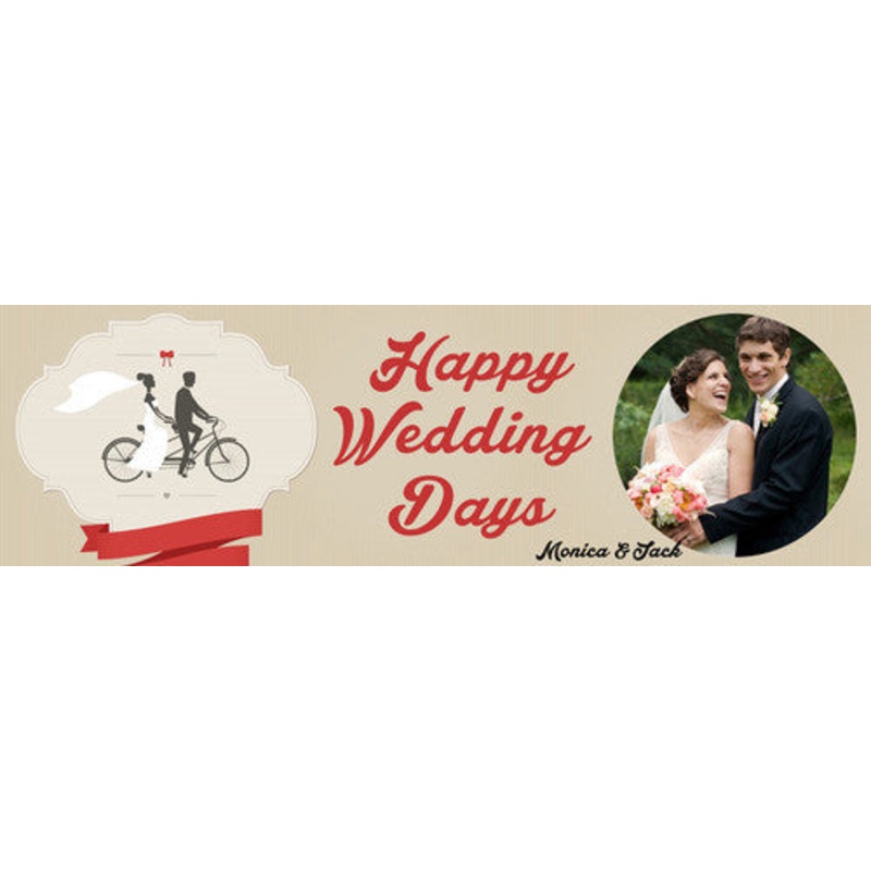 Happy Wedding Banner