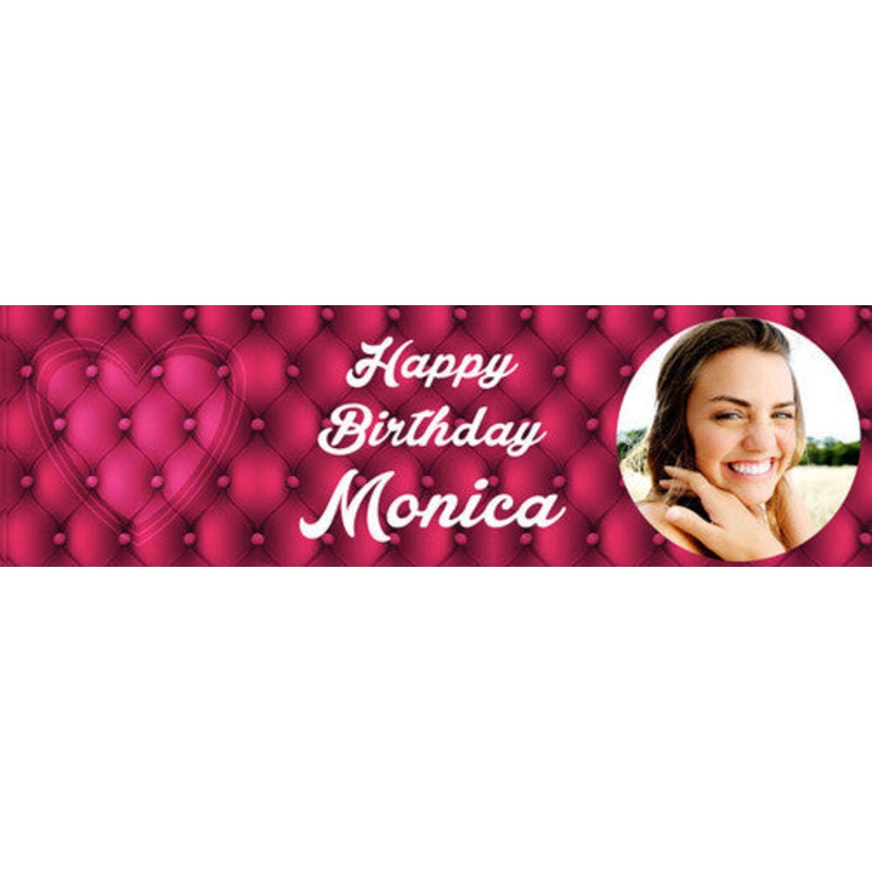 Heart Birthday Banner