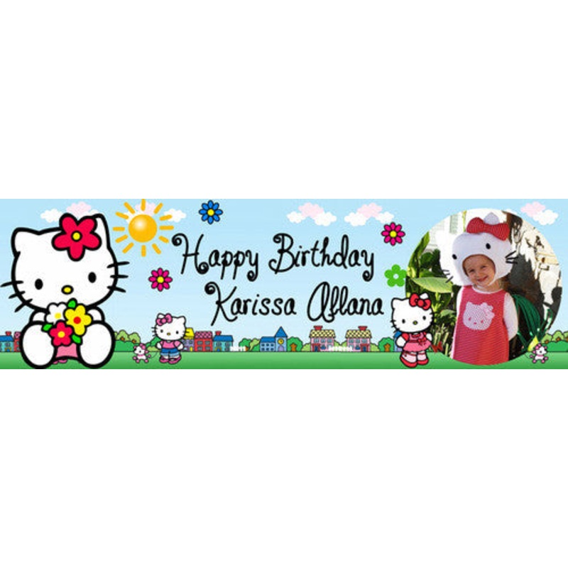 Hello Kitty Birthday Banner