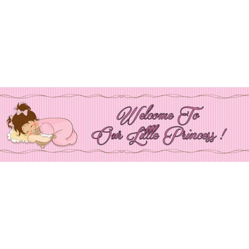 It's A Girl Giant Banner