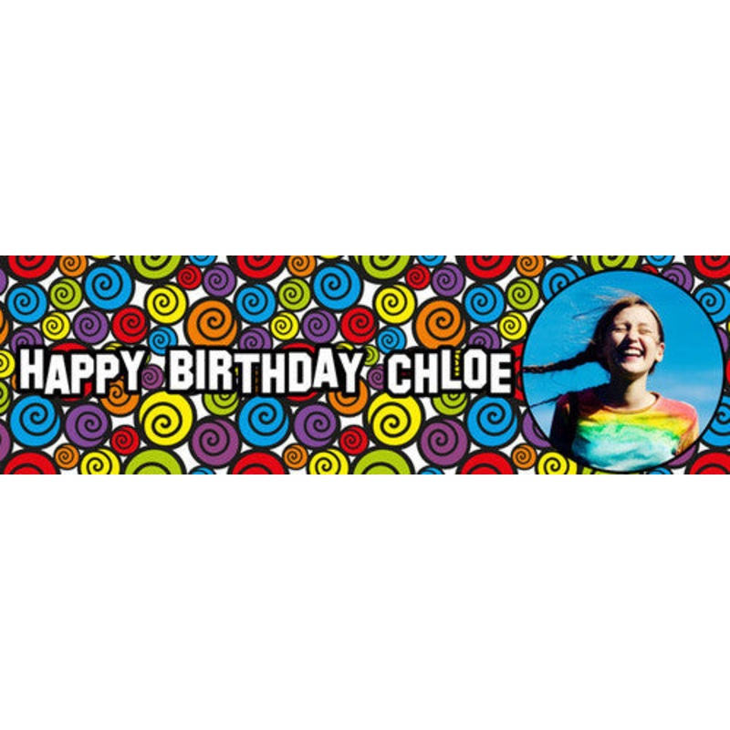 Joy & Fun Birthday Banner