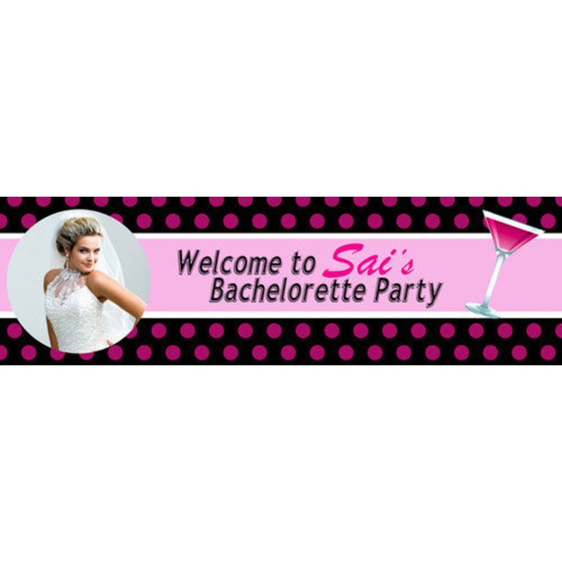 Martini Bachelorette Banner