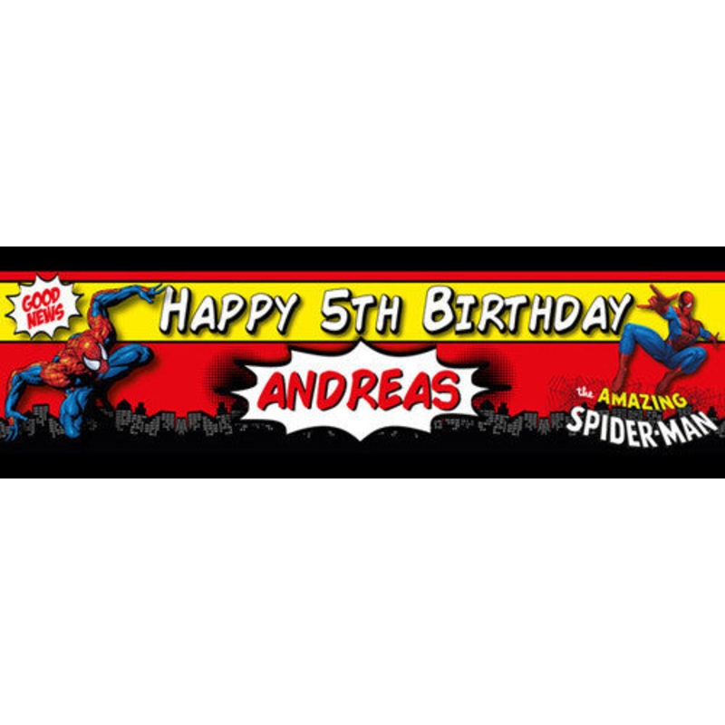Marvel Spiderman Banner