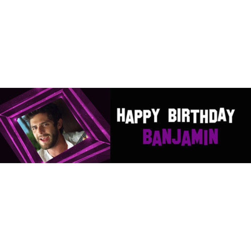 Modern Birthday Banner