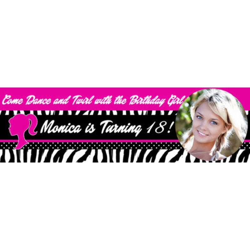 My Happy 18th Birthday Banner