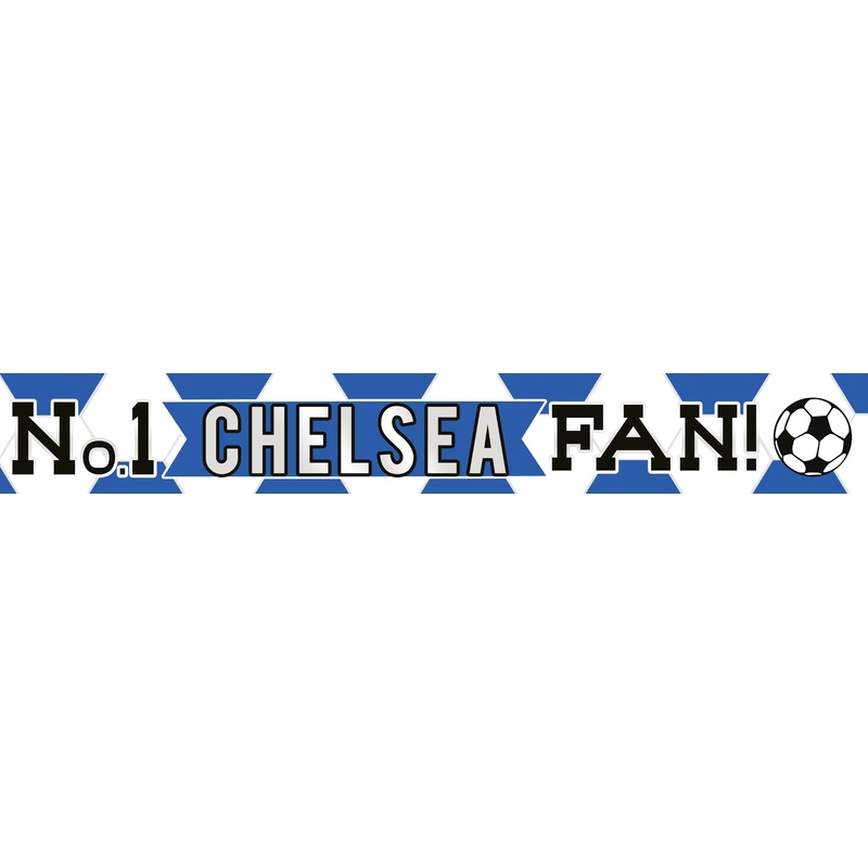 No 1 Chelsea Fan Foil Banner