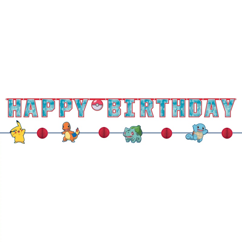 Pokemon Letter Banner Kit