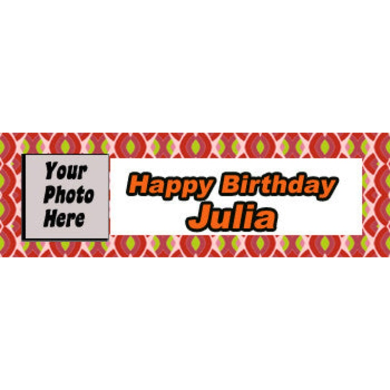 Rhomboid Shapes Banner