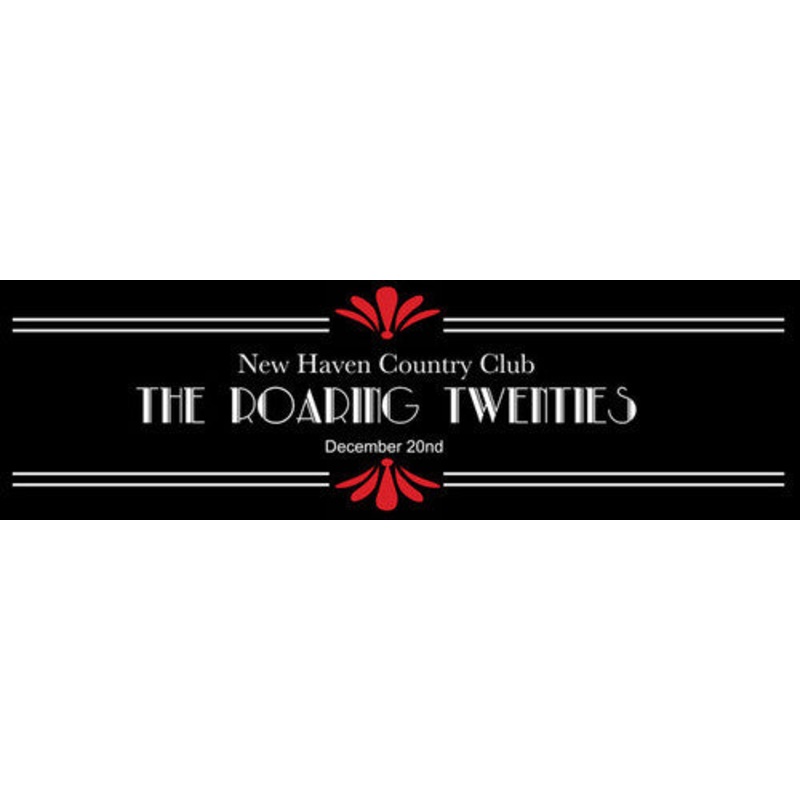 Roaring Twenties Birthday Banner