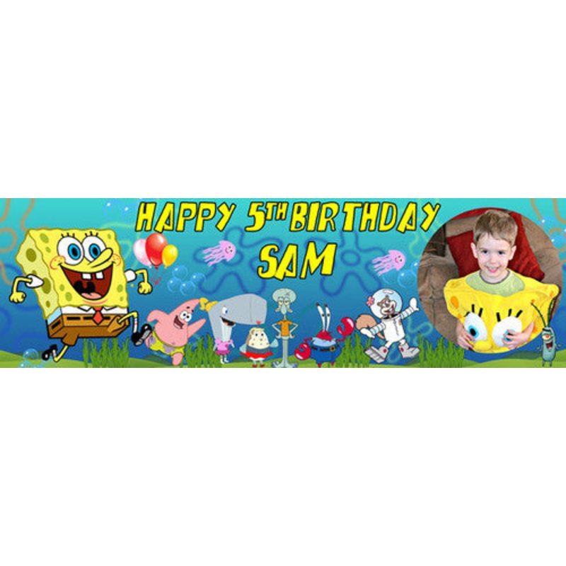 Spongebob Under The Sea Banner