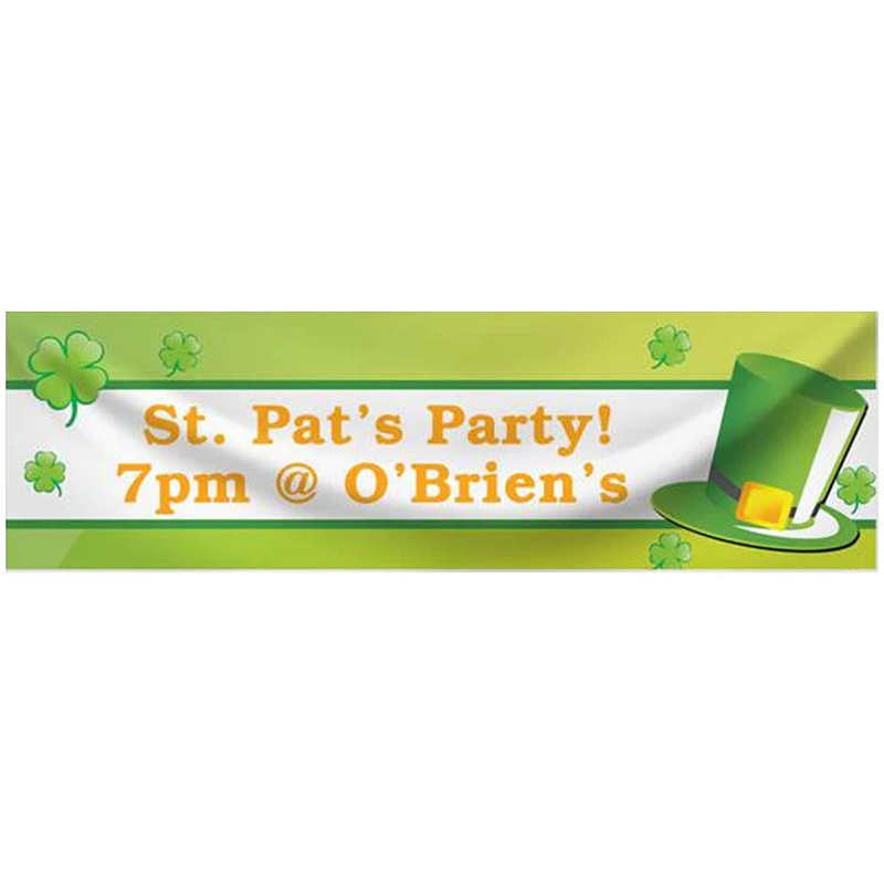 St. Patrick's Day Hat Banner
