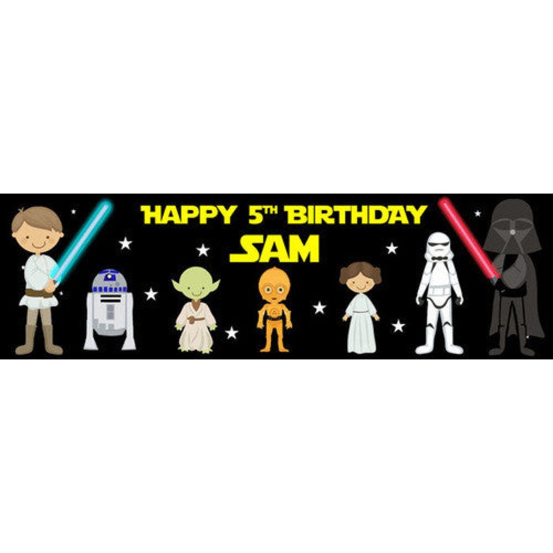 Star Wars Cartoon Banner